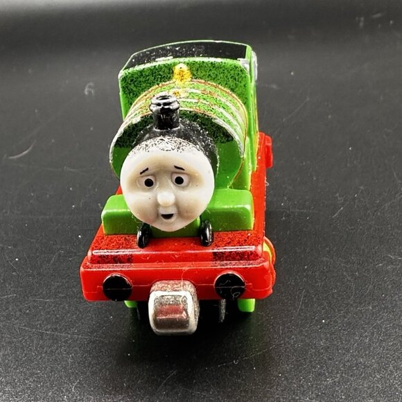 Thomas & Friends Take n Play Along 2002 Coal Dust Covered Percy Vtg Diecast - Picture 8 of 11